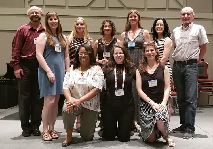Participants of the 2019 NFA Covention Flute Speakeasy